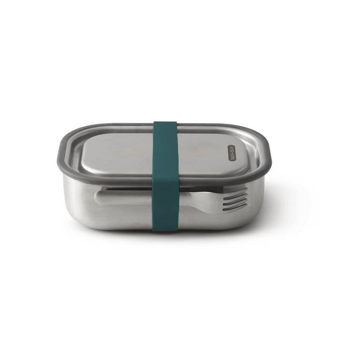 Black & Blum - Lunch box stalowy L, morski
