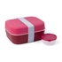 Amuse - Lunchbox 3 w 1 rubinowy
