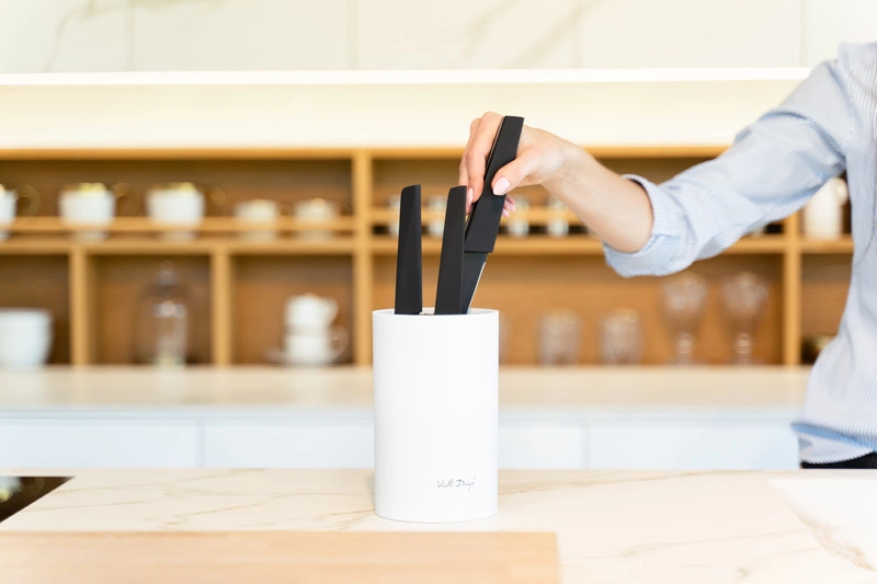 Vialli Design - Blok do noży Bianco biały