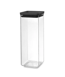 Brabantia - Kwadratowy pojemnik 2,5l Tasty+ szary