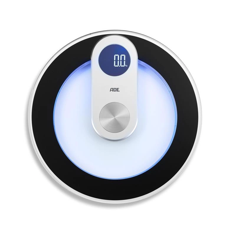 ADE - podświetlana waga łazienkowa, do 180 kg, śred. 33 cm Iris