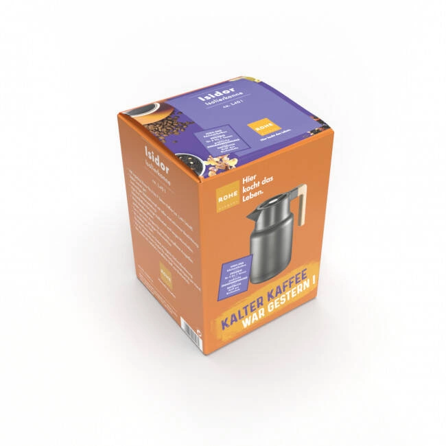 Rohe - Isidor termos dzbanek 1,4 l czarny