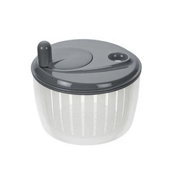 Lurch - suszarka do sałaty z korbką biało-szara