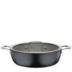 Spring - patelnia do serwowania z powłoką nieprzywierającą i szklaną pokrywą, śred. 28 x 7,5 cm, 4,0 l MERIDIAN INTENSE PRO