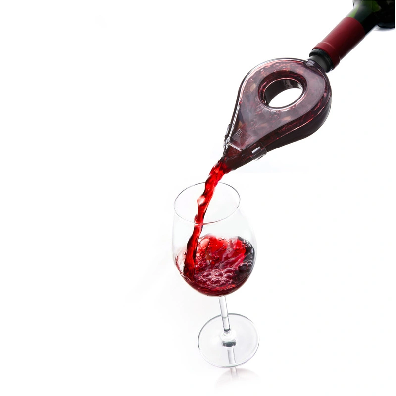VACU VIN - Aerator do wina szaryprzezroczysty, biały, szary