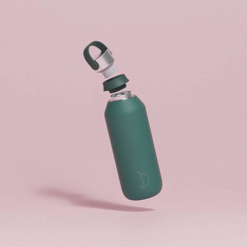 Chilly's Bottles - Butelka termiczna Chilly's 500ml Zielony Series 2