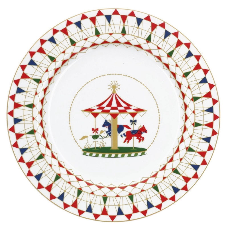 Rose&Tulipani - XMAS CAROUSEL Okrągła taca 31 cm