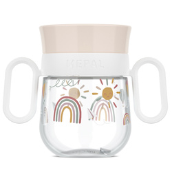 Mepal - Kubek dziecięcy treningowy do nauki picia Mio 200 ml Sunshine & Rainbow