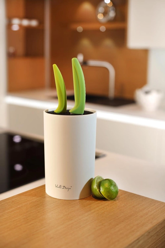 Vialli Design - Blok do noży Bianco biały