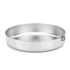 Steel Pan - Forma okrągła do pieczenia stalowa z nieprzywierającą teksturą 24x5 cm