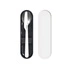 Guzzini - Komplet sztućców STORE & GO w etui, biały