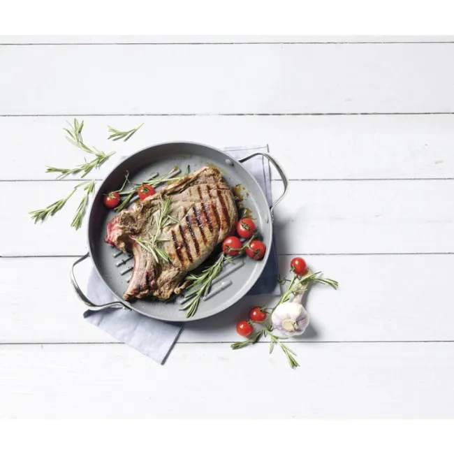 GreenPan - Patelnia ceramiczna grillowa okrągła 28 cm Venice Pro
