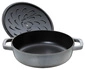 Staub - głęboka patelnia żeliwna Chistera szara 28 cm