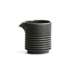 Sagaform - mlecznik, szary, ceramika, 0,25 l, wys. 9 cm Coffee & More