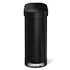 Simplehuman - Kosz na śmieci pedałowy SLIM, 45 l, czarny mat