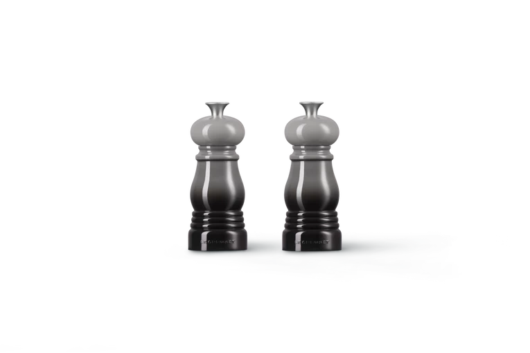 Le Creuset - zestaw młynków do soli i pieprzu 12,5 cm flint