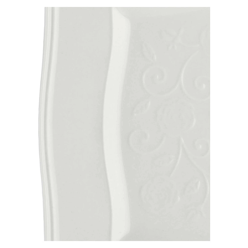 La Porcellana Bianca - zestaw 6 talerzy kwadratowych 20 cm Florentina