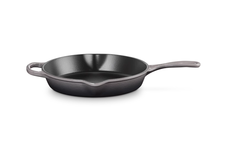 Le Creuset - patelnia żeliwna głęboka o smażenia i serwowania 26 cm flint