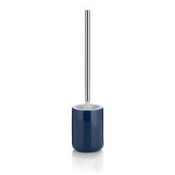 Kela - ceramiczny zestaw do WC, śred.10,5 cm, wys.46 cm, granatowy Isabella