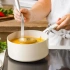 KitchenAid - Rondel 16 cm 1,58l z pokrywką kremowy