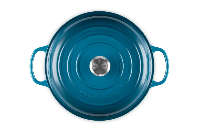 Le Creuset - garnek gourmet profesjonalny 30 cm 3,5 l deep teal