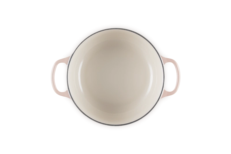 Le Creuset brytfanna żeliwna emaliowana Signature okrągła 20 cm 2,4l peche