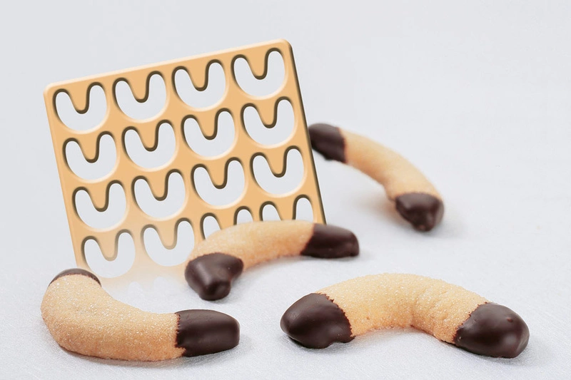 GSD - Forma do wykrawania ciasteczek 28szt