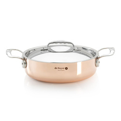de Buyer - PRIMA MATERA Garnek miedziany z pokrywą 24 cm
