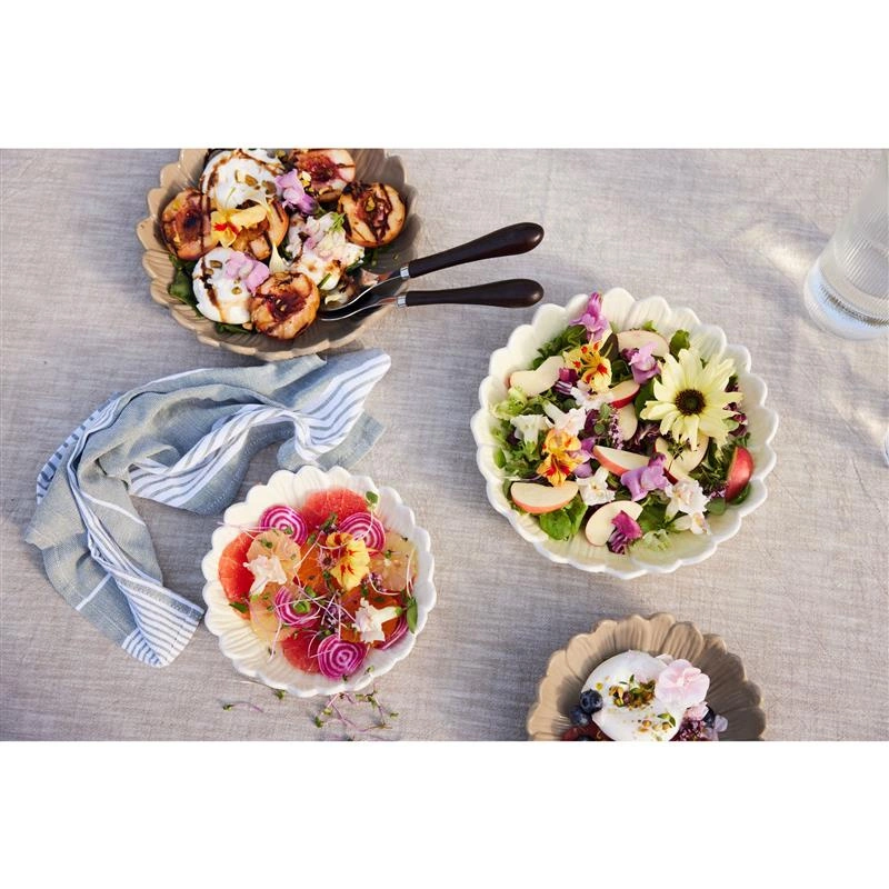 Sagaform - talerz głęboki, dolomit, śred. 20x 5 cm, beżowy Dagny