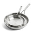 KitchenAid - Patelnie 3-warstwowe stalowe zestaw 20+28 cm