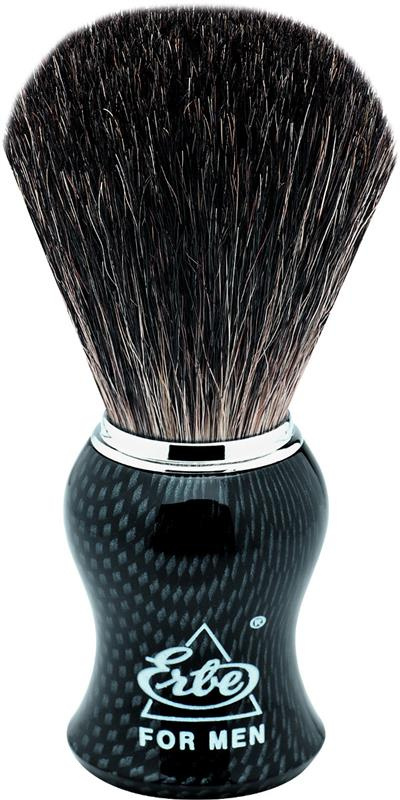 Erbe Solingen - Pędzel do golenia Pure Badger czarny titanlook