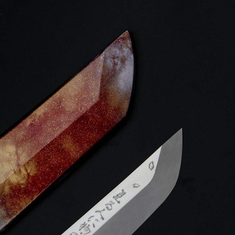 Sakai Takayuki - Rinka Silver#3 Nóż Sakimaru 39 cm