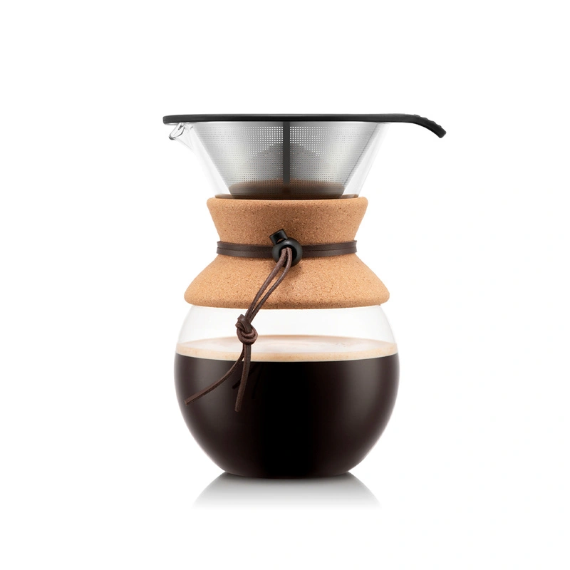 Bodum - zaparzacz do kawy z filtrem stałym Pour Over 1L Cork