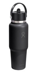 Hydro Flask - Butelka 32oz WideFlexStrawTravelBottle czarna