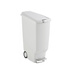 Simple Human - kosz  na śmieci 40 l pedałowy Slim biały