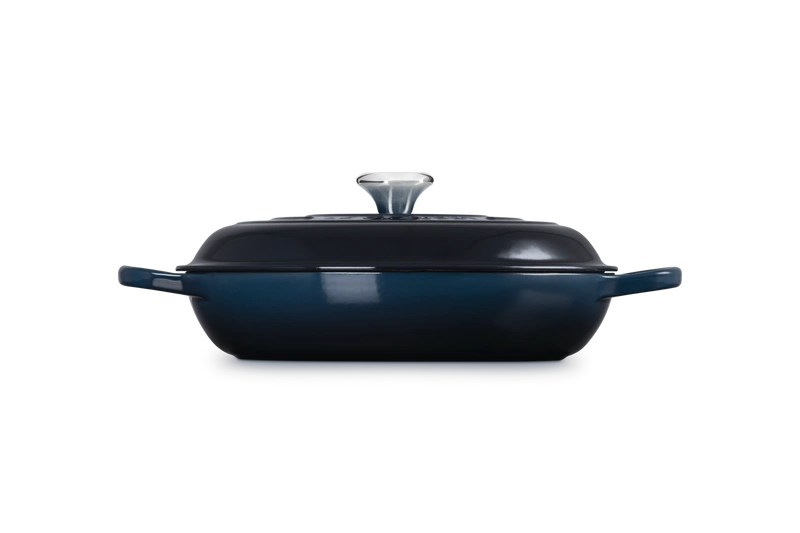 Le Creuset - garnek patelnia Gourmet Signature 30 cm 3,5 l nuit