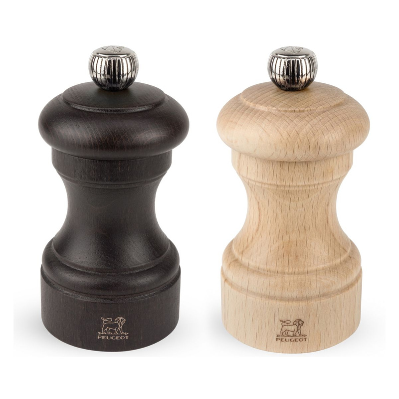 Peugeot - BISTRO Zestaw młynków do soli i pieprzu 10 cm czek