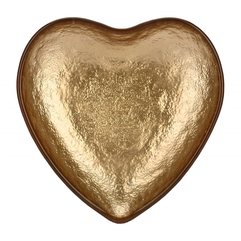 Rituali Domestici - NEIMIEIPENSIERI Mały talerz serce złoty 14 cm