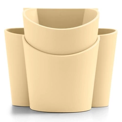 Blim Plus - GOCCIOLO Pojemnik na sztućce żółty