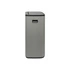 Brabantia - kosz na śmieci Bo Touch Bin 60L (2 x 30) mineralny betonowy