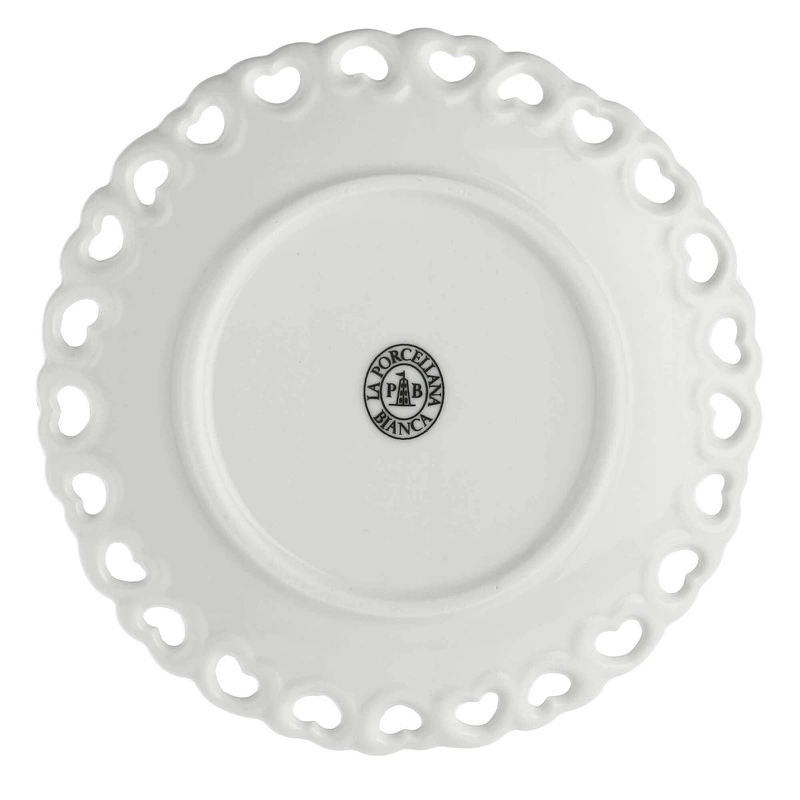 La Porcellana Bianca - zdobiony talerz 10 cm Valentino