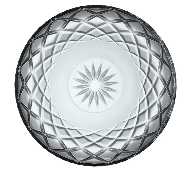 Lyngby Glas - Talerz sorrento 30 cm transparentny