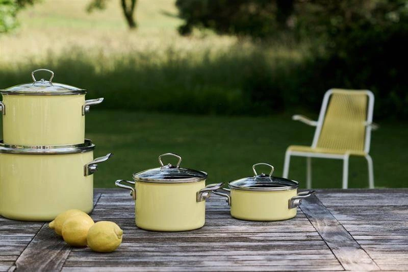 Riess - Riess- Zestaw garnków 5cz. Lemon