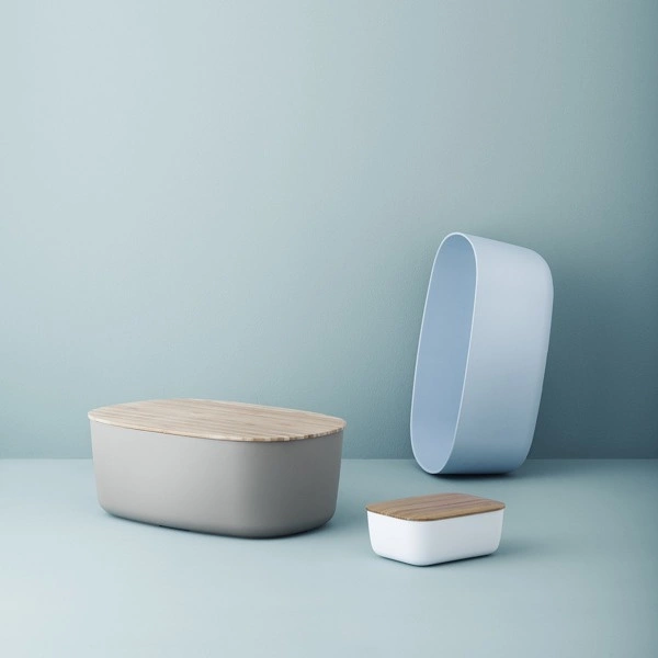 RIG-TIG - chlebak pojemnik na pieczywo szary