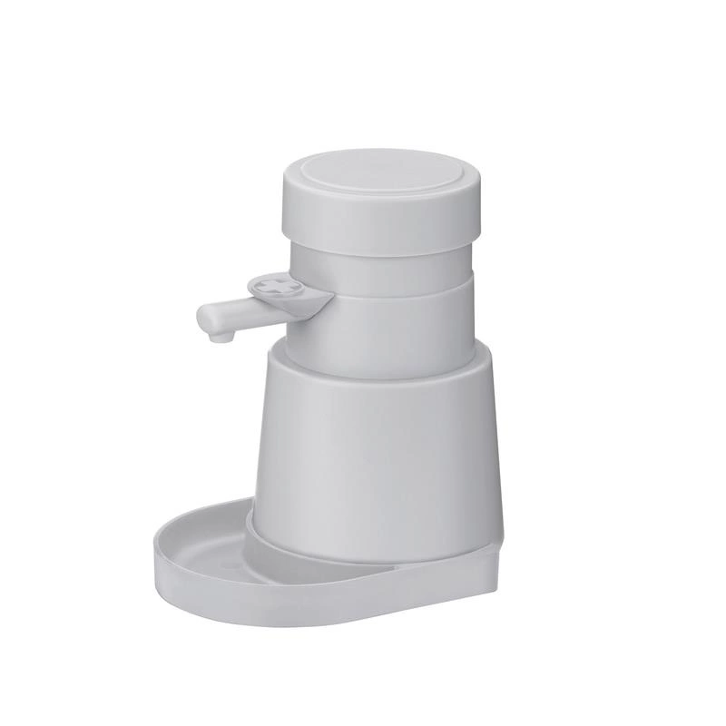 Kela - dozownik do dezynfekcji, 0,3 l, śred. 8,5 x 14 cm, jasnoszary Aurie