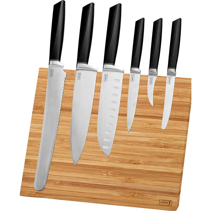 Lurch - nóż Santoku z rowkami, 17 cm Tango