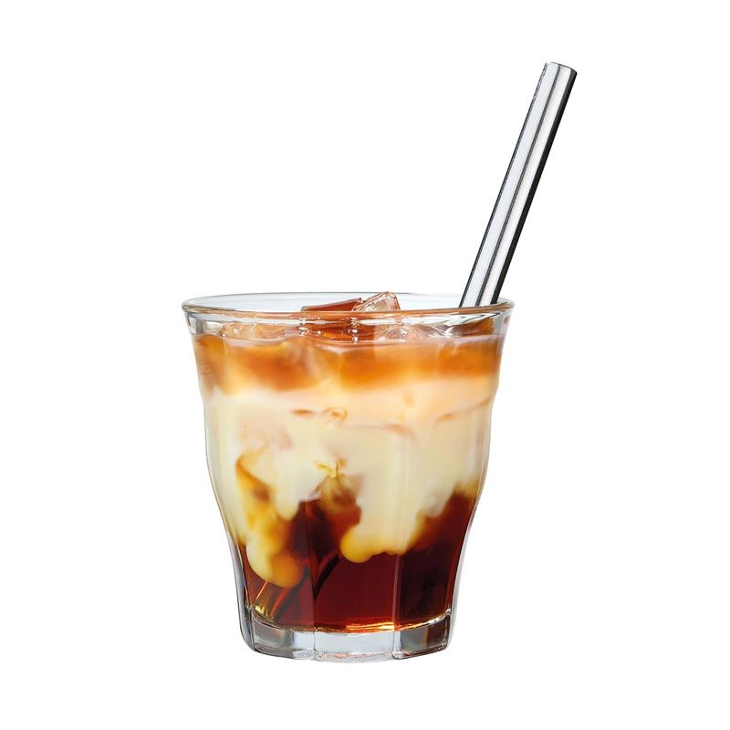 Cilio - szerokie słomki do napojów, 4 szt., stal nierdzewna, śred. 0,8 x 14 cm Steel Piccolo