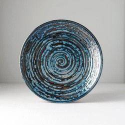 Made in Japan - Talerz okrągły 25 cm Copper Swirl