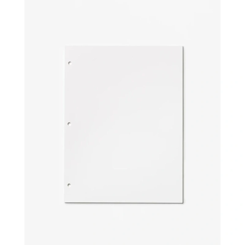 Printworks - 10 sztuk białego papieru uzupełniającego (L)
