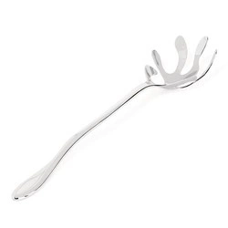 Alessi - łyżka do serwowania spaghetti, polerowana MEDITERRANEO